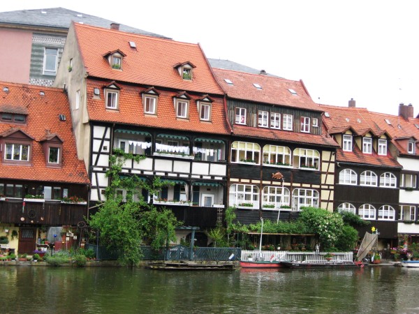 Klein Venedig mit W�scheleine