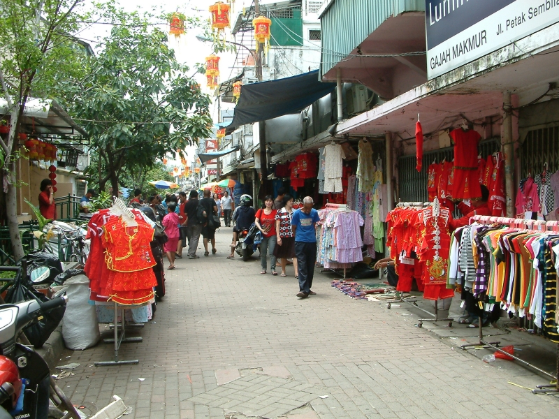 Ladenstra�e in Chinatown