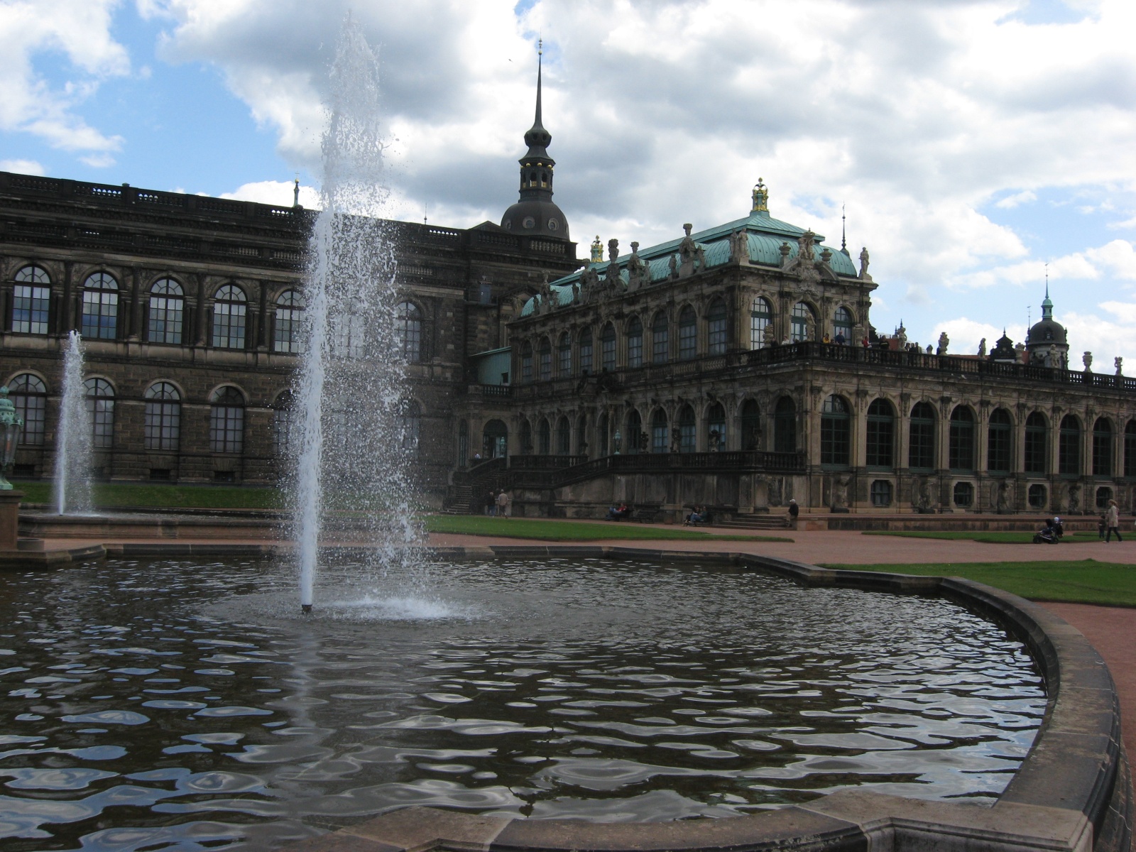 Springbrunnen im Zwinger