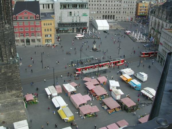Marktplatz von oben