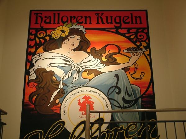 Plakat Hallorenkugeln