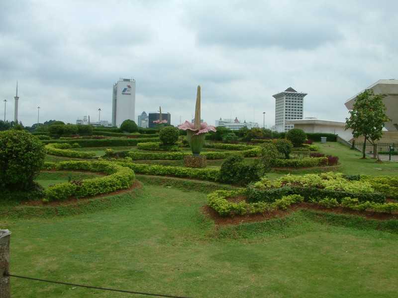 Park beim Nationaldenkmal