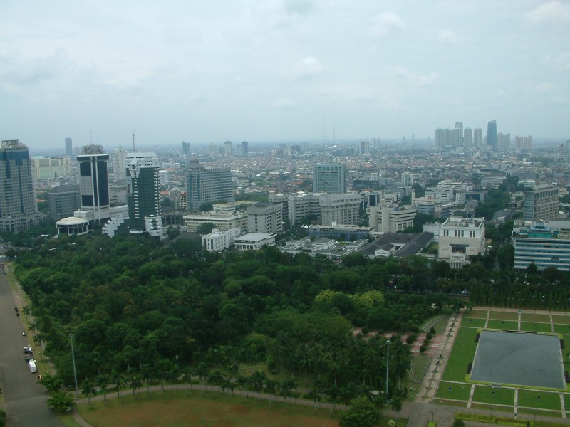 Jakarta vom Monas
