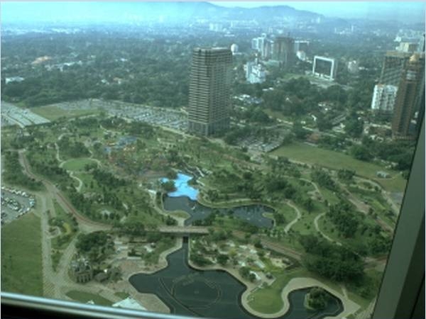 Blick von der Sky Bridge