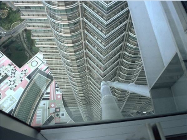 Steiler Ausblick von der Sky Bridge