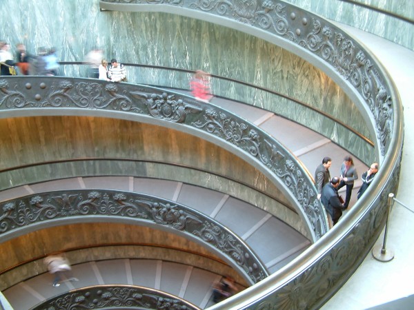 Spirale zum Ausgang