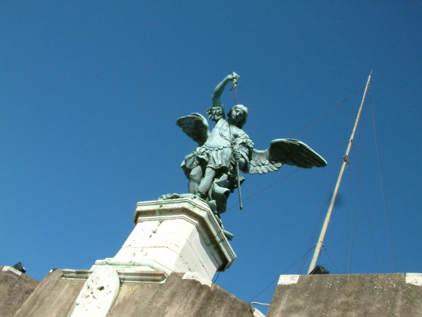 Engel auf der Burg