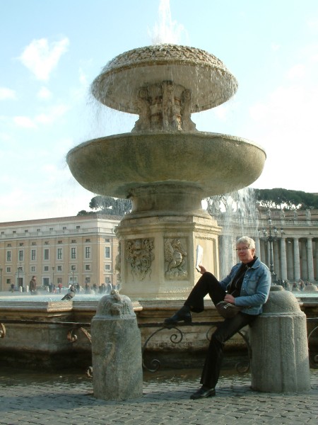 Brunnen auf dem Petersplatz