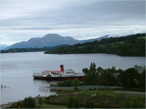 Raddampfer Maid of the Loch