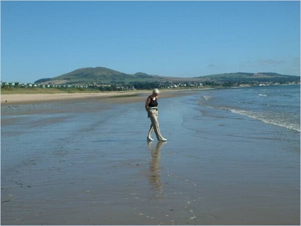 Sandstrand bei Leven